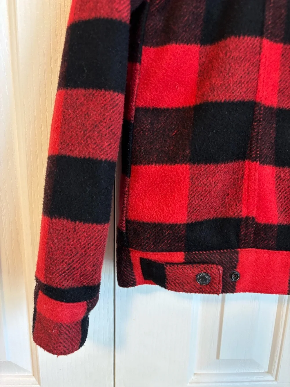 Levi's Plaid Sherpa Jacket